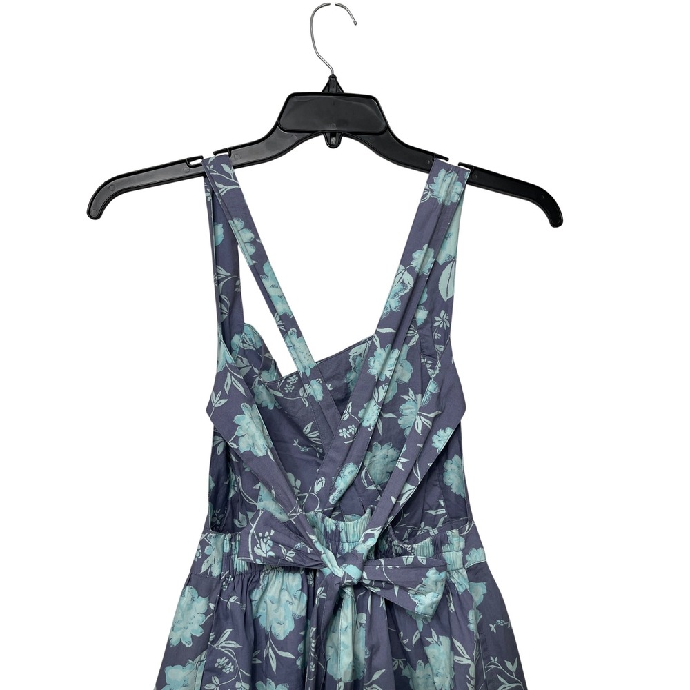 Free‎ People Meet Me In Maui Sleeveless Minidress in Ocean Combo  Size M - Picture 9 of 11